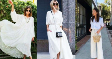Beyaz Kıyafetler Nasıl Kombinlenir? 