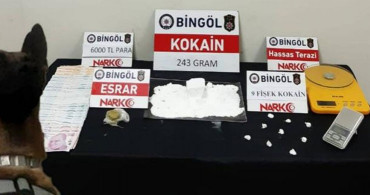 Bingöl'de Uyuşturucu Operasyonunda 4 Kişi Gözaltına Alındı