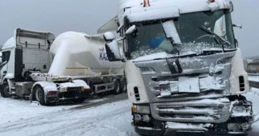 Bolu Dağı'nda korkunç kaza! Onlarca araç birbirine girdi, otoyol trafiğe kapandı!