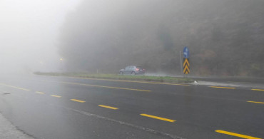 Bolu Dağı’nda ulaşıma sis engeli: Görüşme mesafesi düştü