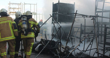 Bursa'da Fabrikada Korkutan Yangın