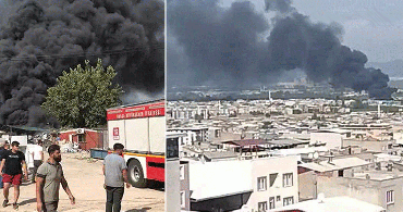Bursa'da Korkutan Yangın: Kısa Sürede Büyüdü!