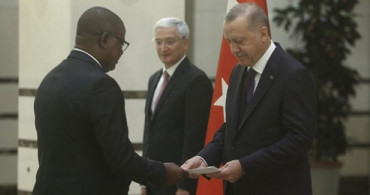 Burundi Büyükelçisi Bikebako'dan Cumhurbaşkanı Erdoğan'a Güven Mektubu