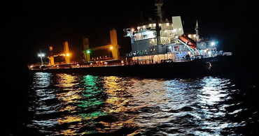 Çanakkale Boğazı'nda Gemi Kazası