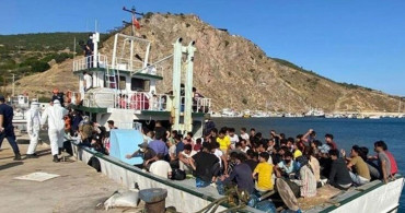 Çanakkale'den Yunanistan'a Gitmeye Çalışan 204 Kaçak Göçmen Yakalandı!