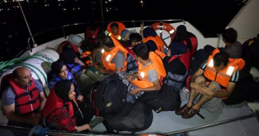 Çanakkale'nin Ayvacık İlçesinde 101 Göçmen Yakalandı