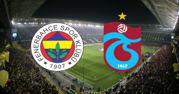 Fenerbahçe Trabzonspor maçını canlı izle Bein Sports 1 – FB TS maçı canlı yayın linki