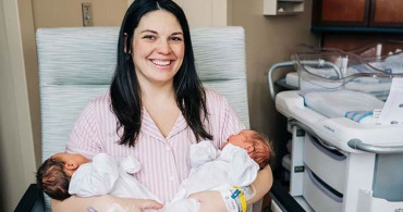 Çift rahimli kadın tüm dünayaya bir mucize gösterdi! iki günde iki bebek doğurdu