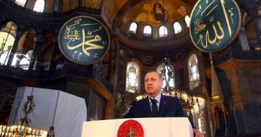 Cumhurbaşkanı Erdoğan Ayasofya Kararını İmzaladı