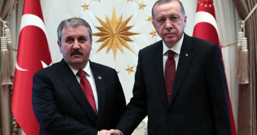 Cumhurbaşkanı Erdoğan, BBP Lideri Destici'yi Kabul Etti