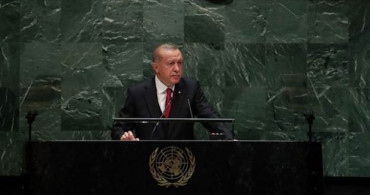 Cumhurbaşkanı Erdoğan BM'de Doğu Akdeniz Açıklaması!