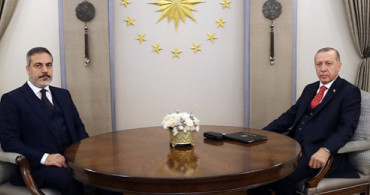 Cumhurbaşkanı Erdoğan MİT Başkanı Fidan ile Görüştü