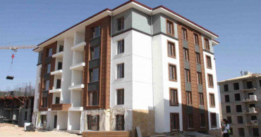 Cumhurbaşkanı Erdoğan temelini atmıştı: Örnek daire inşası tamamlandı