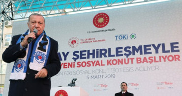 Cumhurbaşkanı Erdoğan'dan Dar Gelirli Vatandaşlara Konut Müjdesi