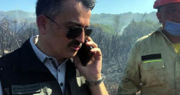 Cumhurbaşkanı Erdoğan'dan Yangınla Mücadele Eden Personellere Moral Telefonu