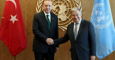 Cumhurbaşkanı Recep Tayyip Erdoğan, BM Genel Sekreteri Guterres ile telefonda görüştü: Türkiye desteğine devam edecek!