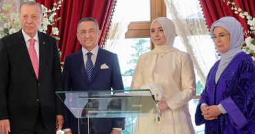 Cumhurbaşkanı Yardımcısı Fuat Oktay ile Cumhurbaşkanı Danışmanı Hümeyra Şahin evlendi! Nikah şahitleri Başkan Erdoğan ile eşi Emine Erdoğan oldu!