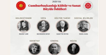 Cumhurbaşkanlığı Kültür ve Sanat Ödülleri Açıklandı