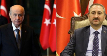 Devlet Bahçeli, Abdülhamit Gül ile Görüşüyor