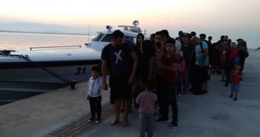 Didim'de 53  Göçmen Yakalandı
