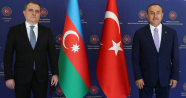 Dışişleri Bakanı Çavuşoğlu Azerbaycanlı Mevkidaşı ile Görüştü