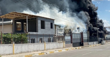 Diyarbakır'da korkutan fabrika yangını! Çok sayıda yaralılar var!