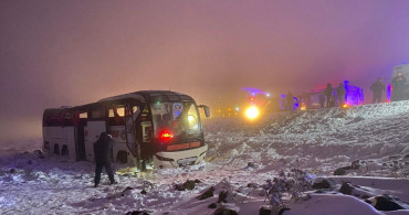 Diyarbakır’da yolcu otobüsü şarampole uçtu: Çok sayıda yaralı var