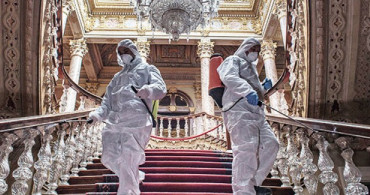 Dolmabahçe Sarayı'nda Coronavirüs Önlemi! Saray Dezenfekte Edildi