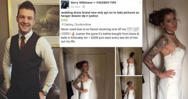 Düğün Günü Damadı Başka Kadınla Basan Gelin; Gelinliğini Facebook’tan Satışa Çıkardı