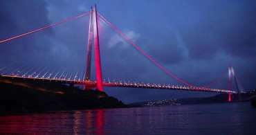Dünyada ilk! Gece Görüşü Kamera Yavuz Sultan Selim Köprüsü'ne Kuruldu