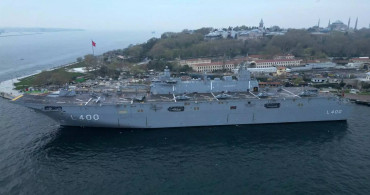 Dünyanın ilk SİHA savaş gemisi görevde: TCG Anadolu yola çıktı