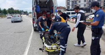 Düzce'de Köpeğe Çarpmak İstemeyen Sürücü Yaralandı