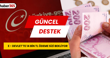 E – Devlet’ten 14.000 TL hakkınızı almayı unutmayın! Sayılı günler kaldı