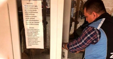 Edirne Keşan'da Açık Olan Dükkanlar Mühürlendi