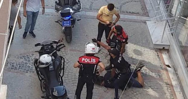 Edirne'de Maskesiz Kardeşler Polise Saldırdı!