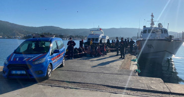 Ege Denizi'nde Göçmen Kaçakçılarına İHA'lı Operasyon!