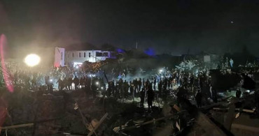 Ermenistan Gence'de Sivilleri Vurdu... Gence Şehri'nde 2 Büyük Patlama