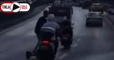 Fatih'te Elektrikli Scooter ve Motosiklet Çarpıştı