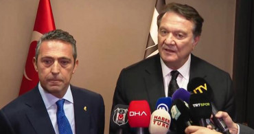 Fenerbahçe'den Beşiktaş'a ziyaret: Dolmabahçe'de Hasan Arat ve Ali Koç zirvesi gerçekleşti