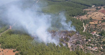 Fethiye'de Çıkan Orman Yangınına Müdahale Edildi