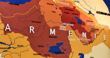 Fransa'dan Skandal Harita: Türkiye Topraklarını Ermenistan'a Kattı