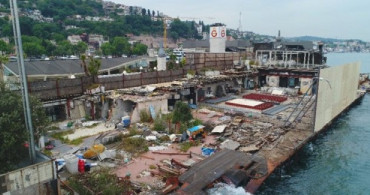 Galatasaray Adası'nda Yıkım Çalışmaları Yeniden Başladı