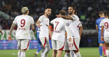 Galatasaray Rize’de tek golle güldü: Seri 9 maça çıktı