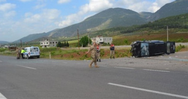 Gaziantep'te Trafik Kazası! 2 Yaralı
