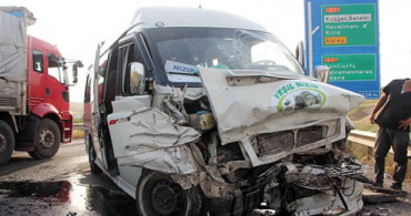 Gaziantep'te Zincirleme Kaza: 11 Kişi Yaralandı