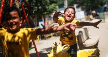 Gazzeli Çocukların Sevinci! 4 Sene Aradan Sonra Yeniden 'Yaz Oyunları' Başladı