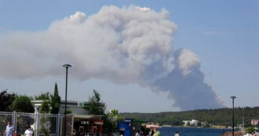 Gelibolu'da Orman Yangını! Köy Tahliye Ediliyor
