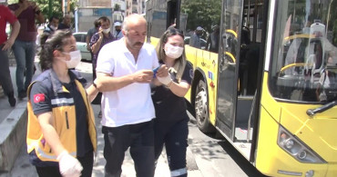 HES Kodunu İstanbul Kartına Tanımlamayan Bir Kişi Otobüs Şoförüne Saldırdı