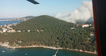 Heybeliada'daki Orman Yangını Kontrol Altına Alındı