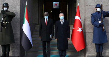 Hulusi Akar, Sudanlı Mevkidaşı ile Görüştü